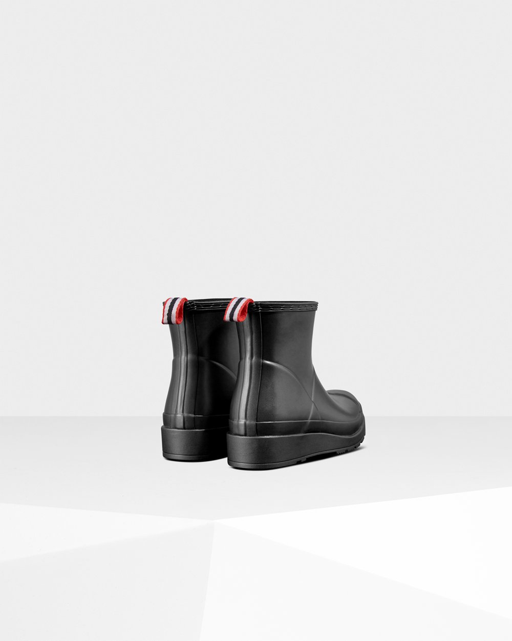 Hunter Original Short Pearlized Rain Play Boots - Online Store Womens Black - QCMXKE067